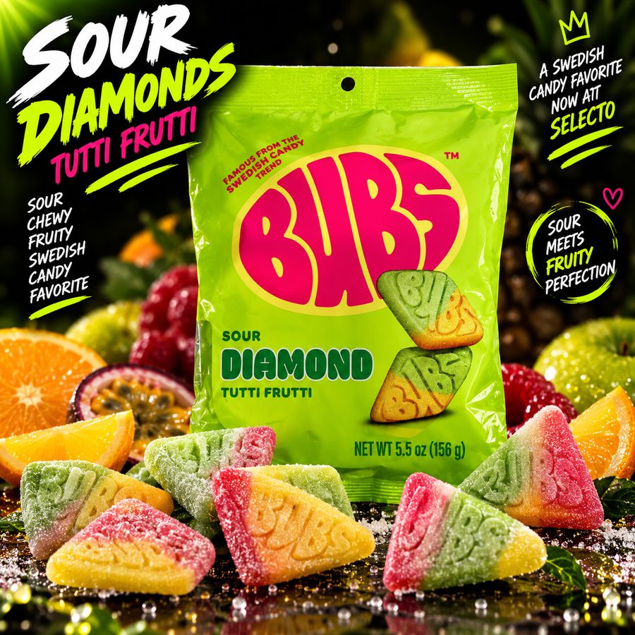 BUBS Sour Diamonds