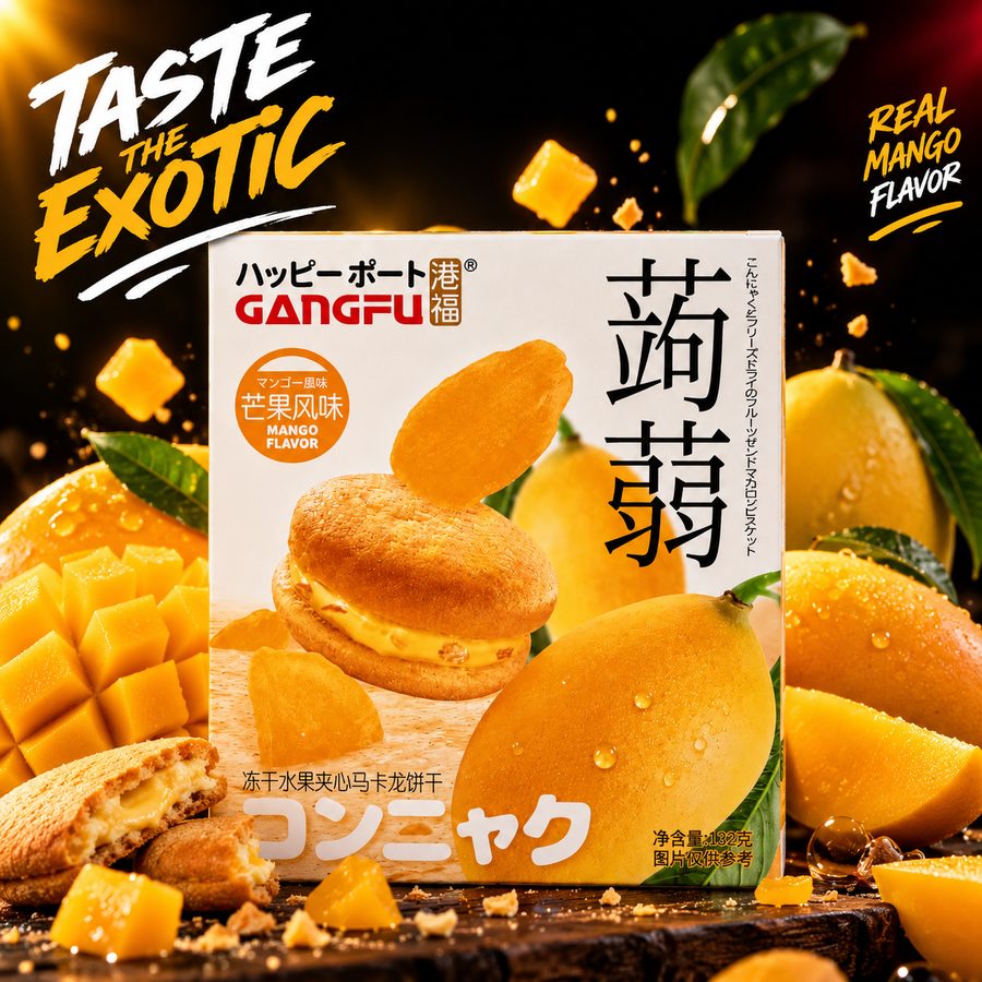 Gangfu Mango Biscuits