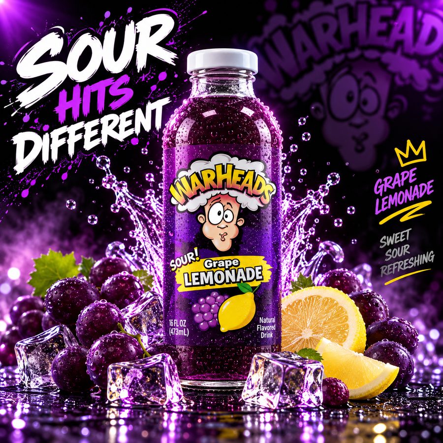 Warheads Grape Lemonade